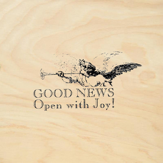 StampaFe Good News Celestial Rubber Art Stamp