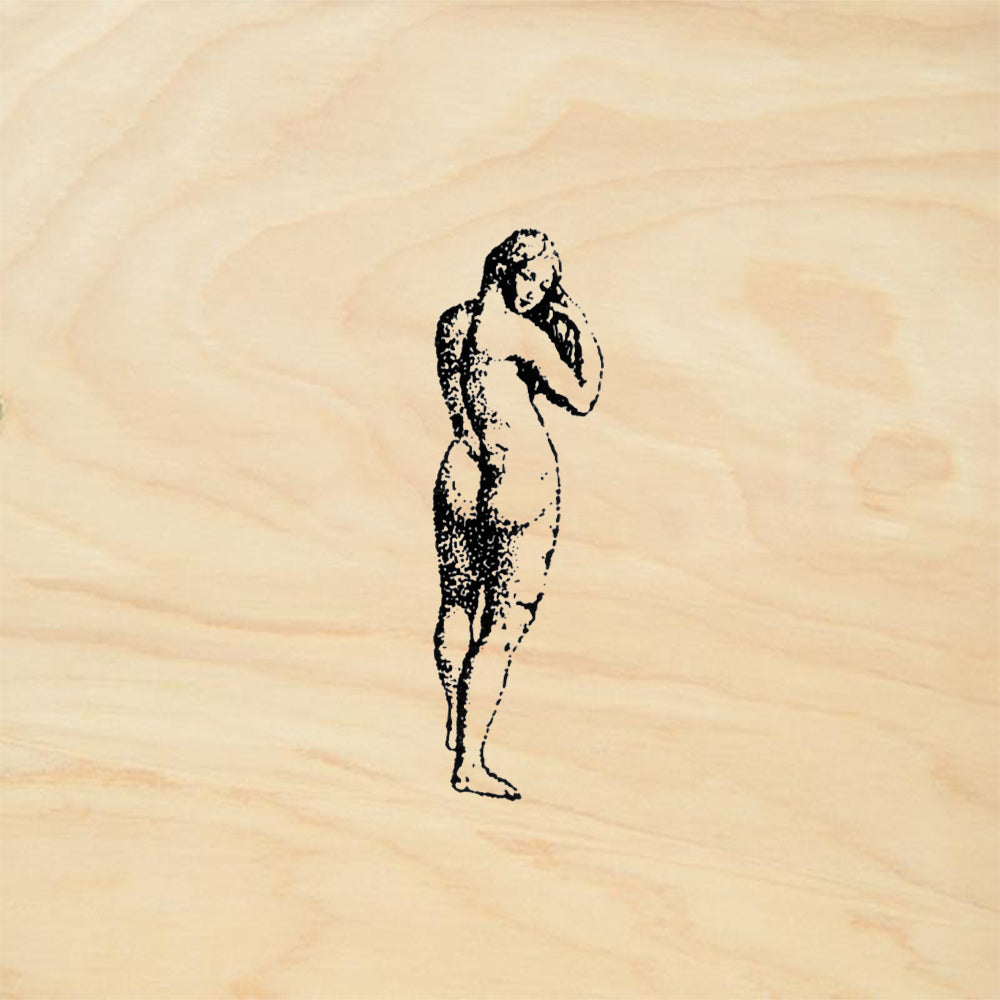 StampaFe Little Nudes Female Figure Rubber Art Stamp