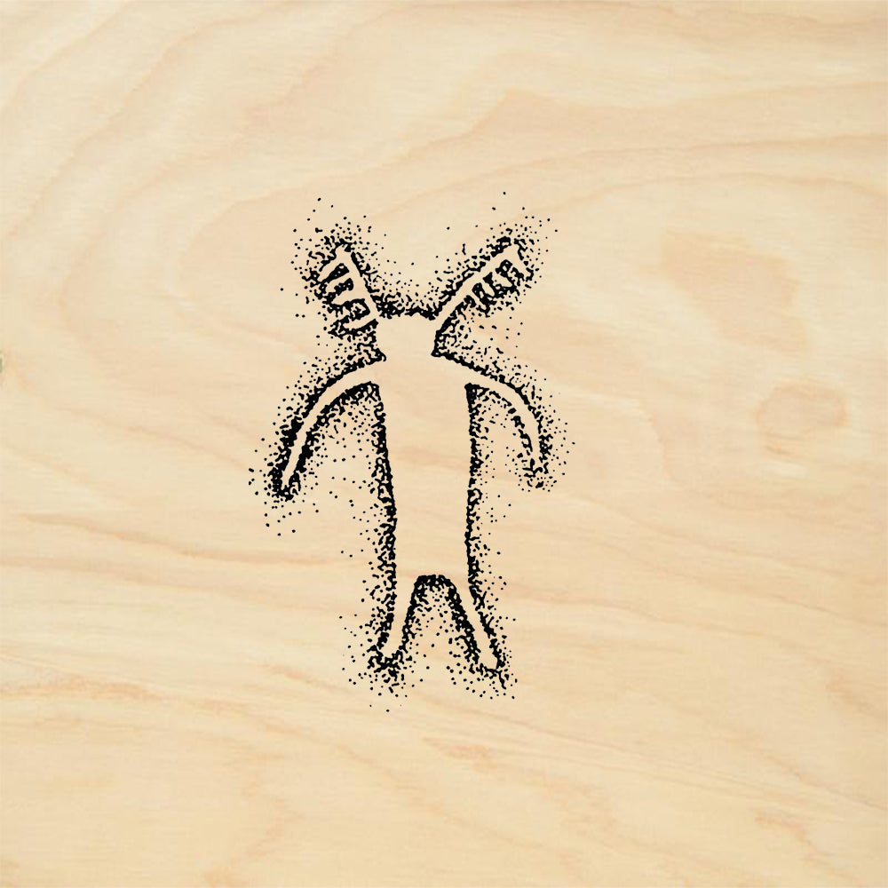 StampaFe Sand Man Southwest Rubber Art Stamp