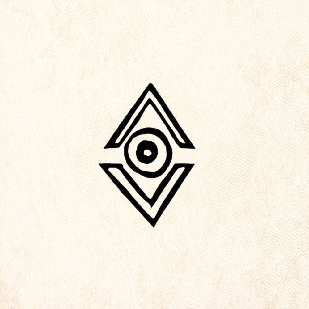 StampaFe Diamond Eye Geometric Rubber Art Stamp