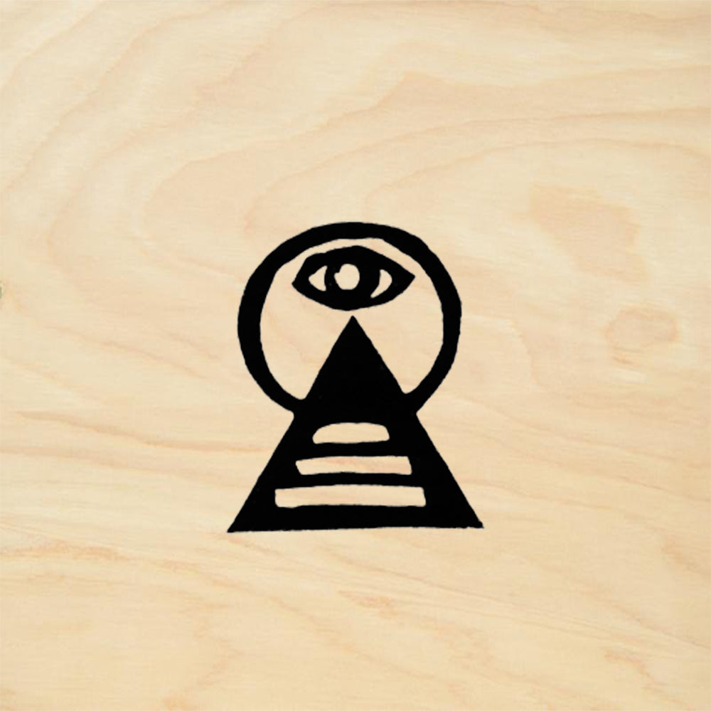 StampaFe RR46 Mystical Folk Art Rubber Art Stamp