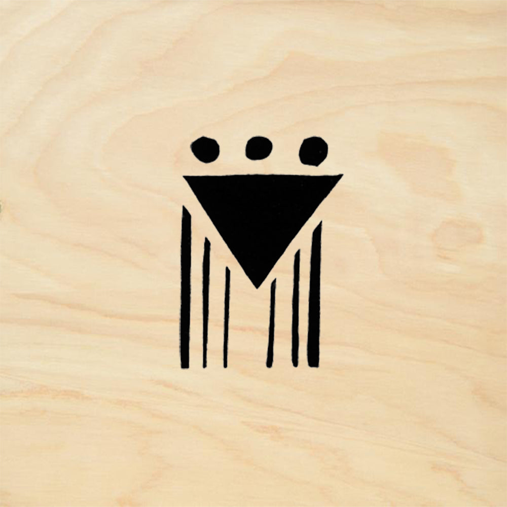 StampaFe RR47 Tribal Primitive Rubber Art Stamp