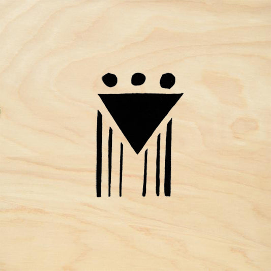 StampaFe RR47 Tribal Primitive Rubber Art Stamp