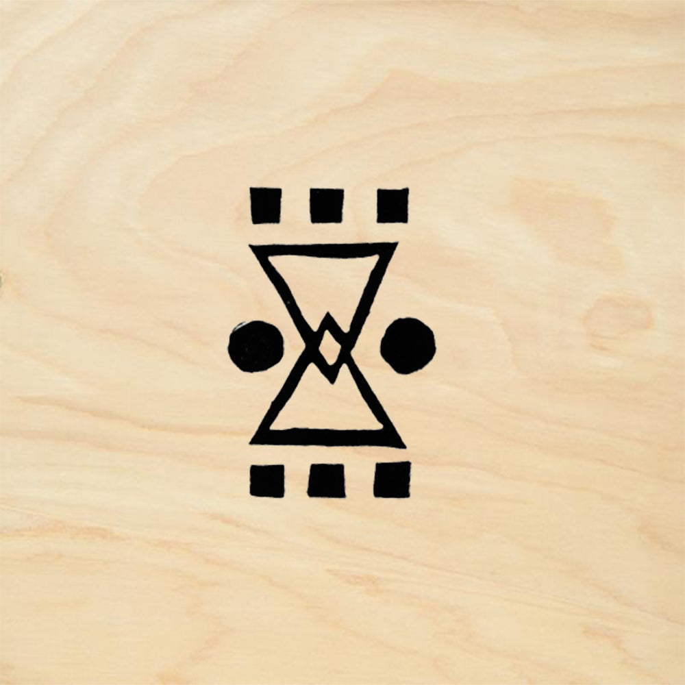 StampaFe RR52 Tribal Abstract Rubber Art Stamp