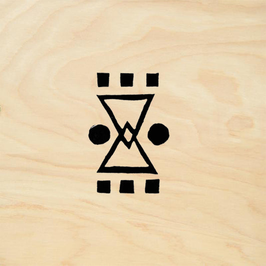 StampaFe RR52 Tribal Abstract Rubber Art Stamp