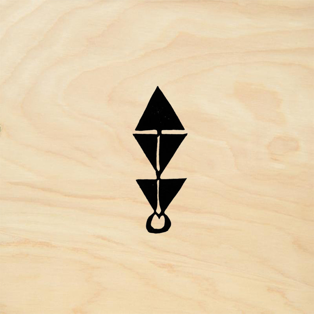 StampaFe RR55 Tribal Folk Art Rubber Art Stamp