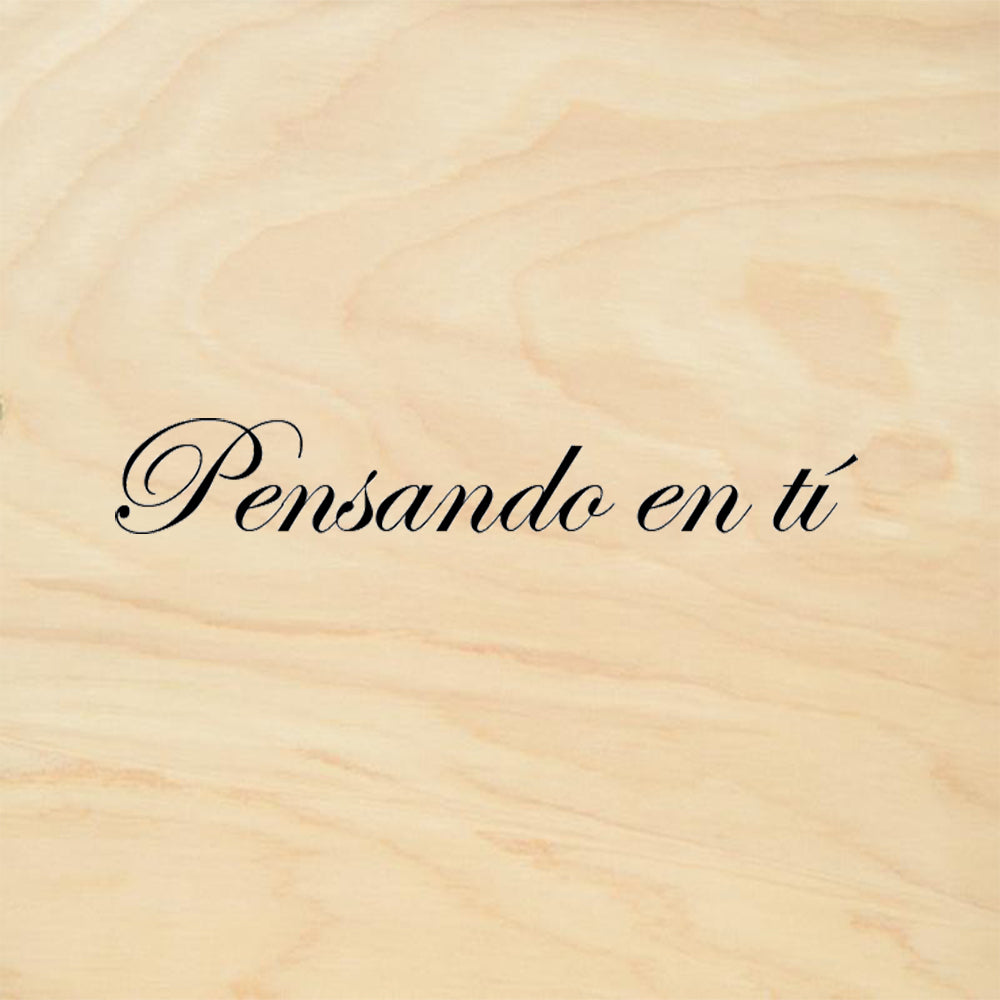 StampaFe Pensando en ti Card Making Rubber Art Stamp