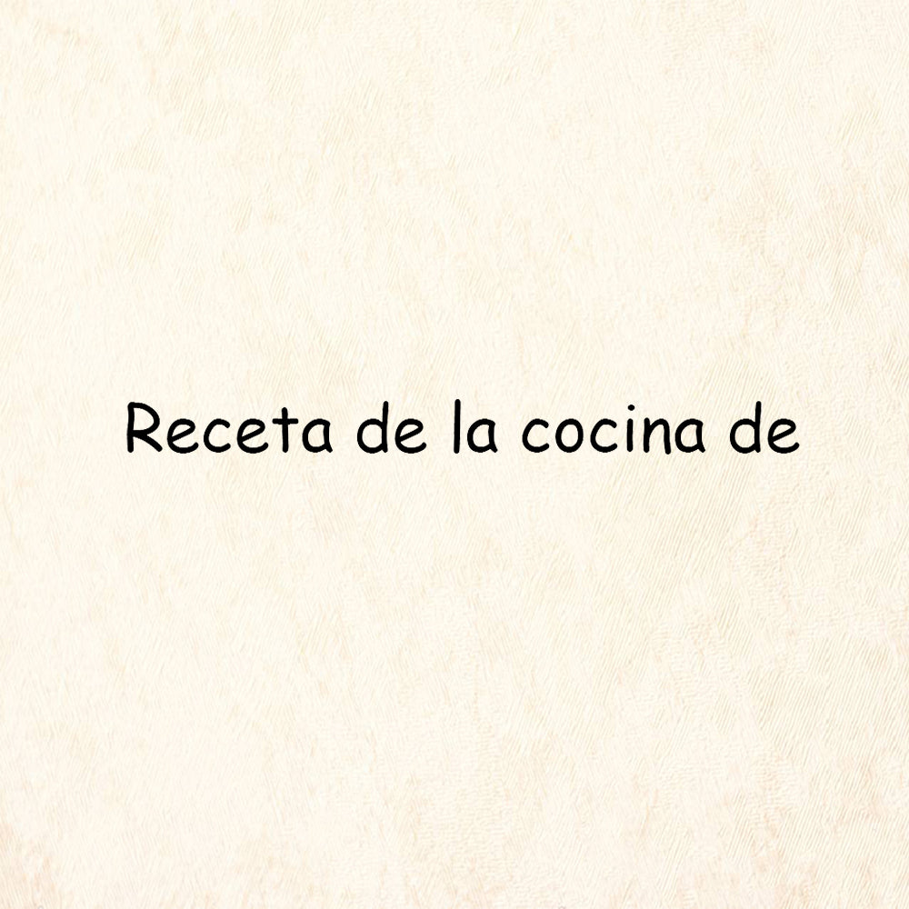 StampaFe Receta de la cocina de Rubber Art Stamp