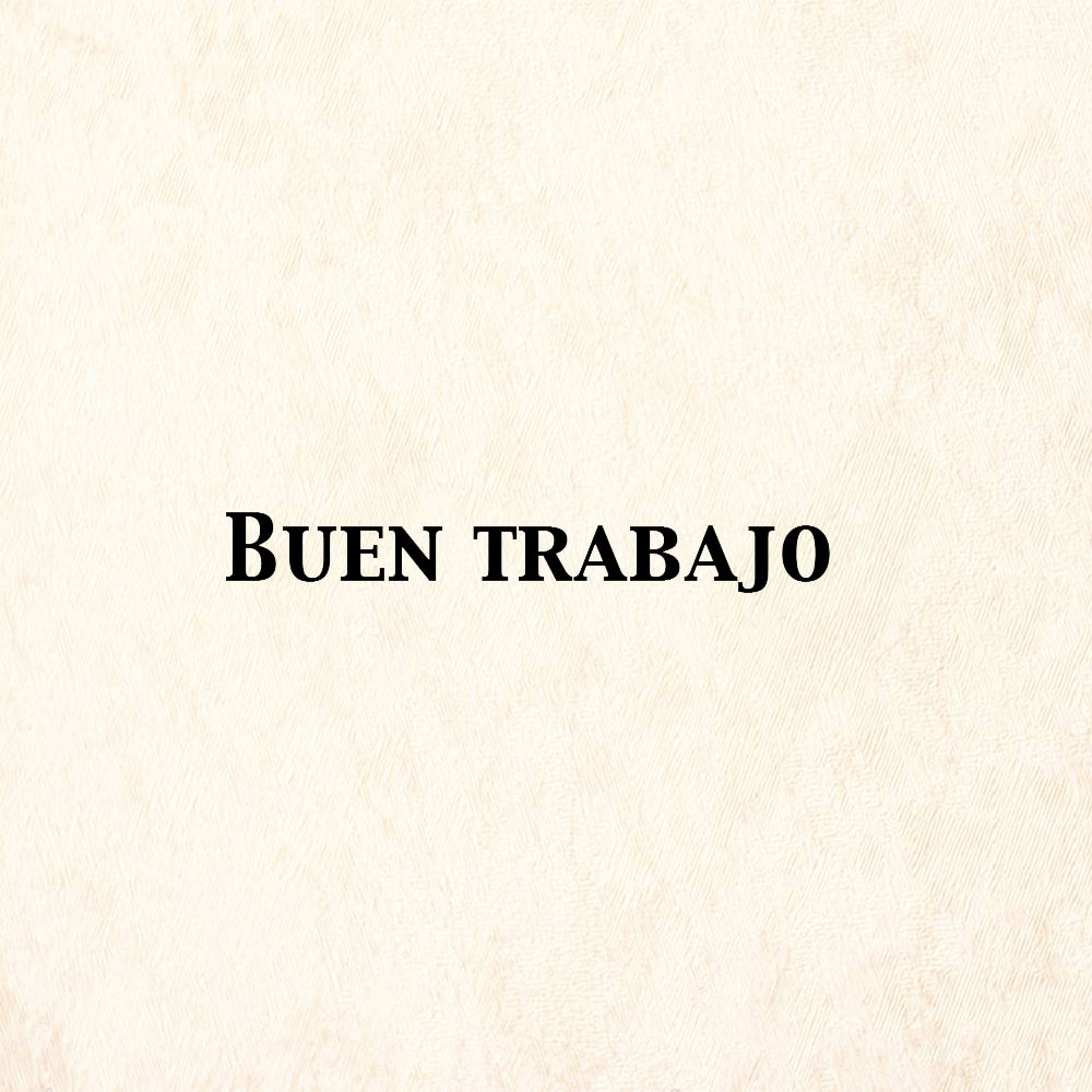 StampaFe Buen Trabajo Card Making Rubber Art Stamp