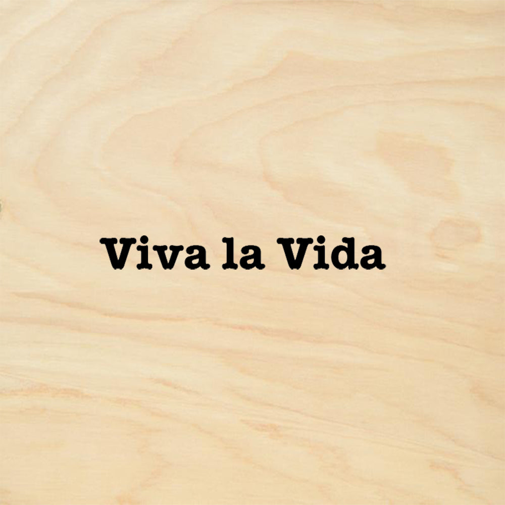 StampaFe Viva La Vida Folk Art Rubber Art Stamp
