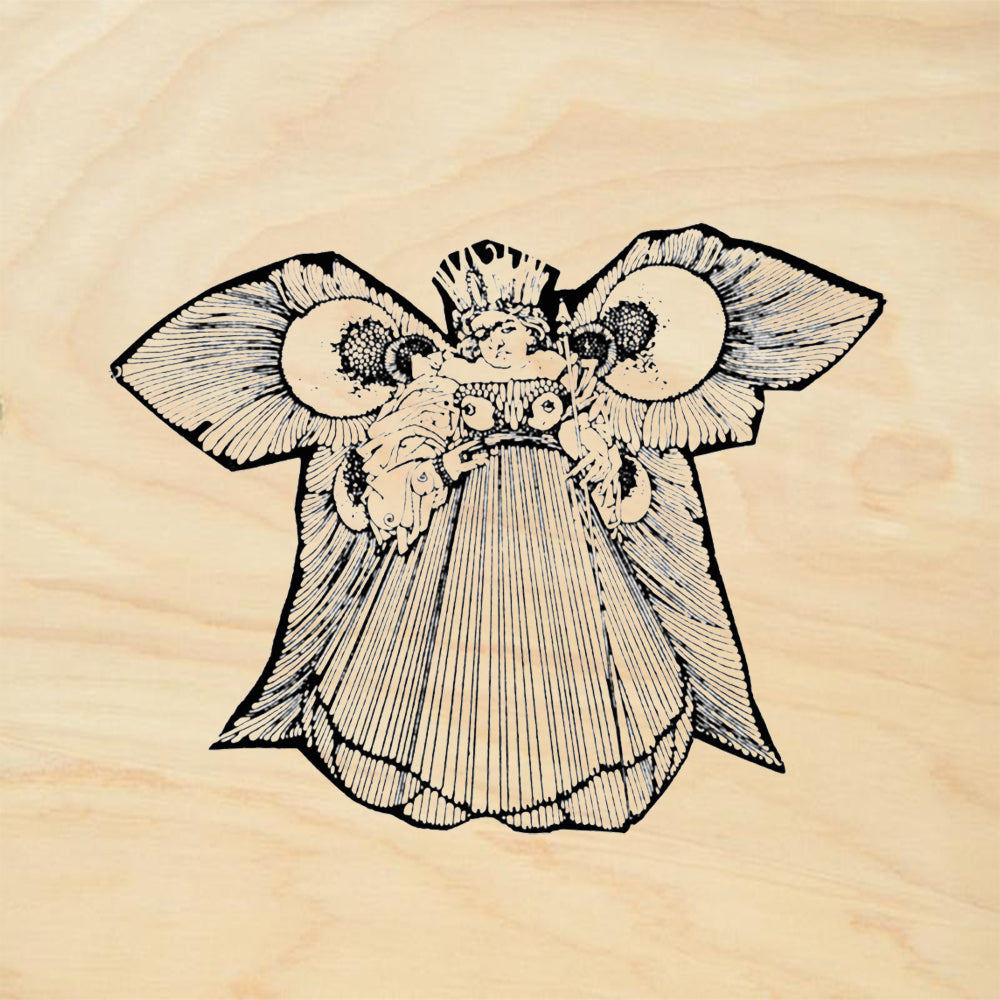 StampaFe Grim Faerie Whimsical Rubber Art Stamp