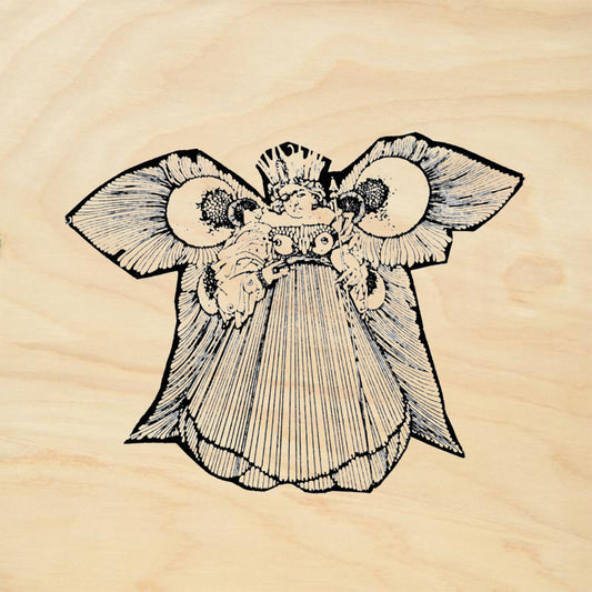 StampaFe Grim Faerie Whimsical Rubber Art Stamp