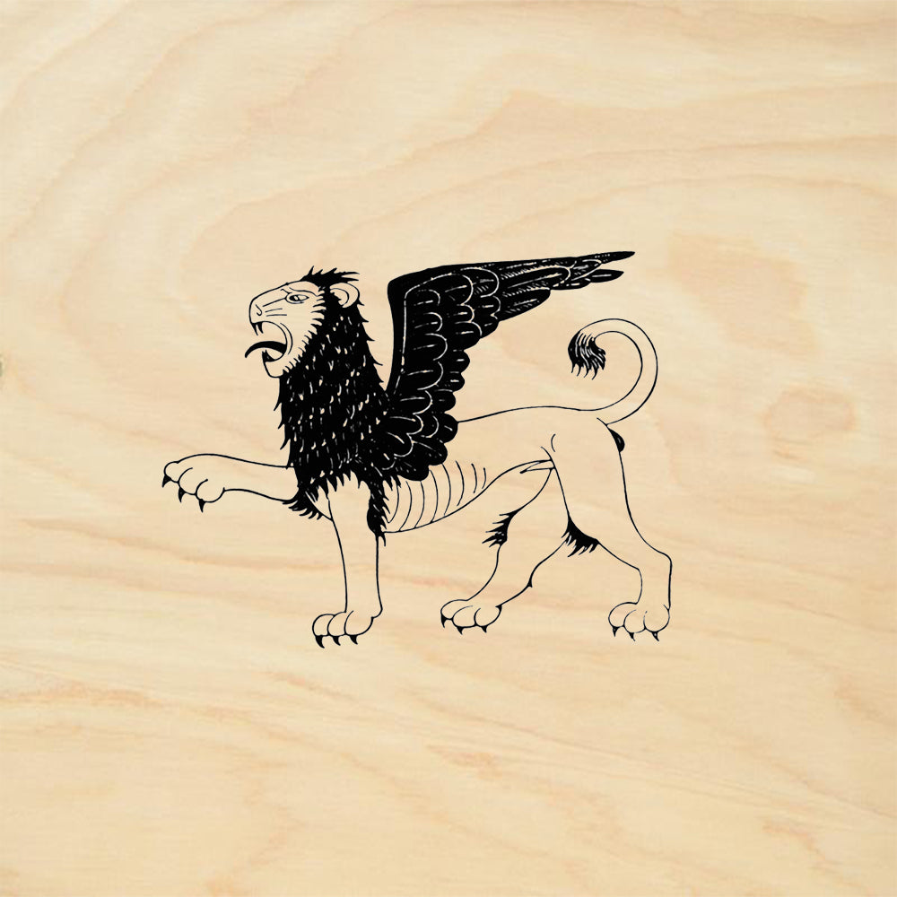 StampaFe Griffin Right Mythical Rubber Art Stamp