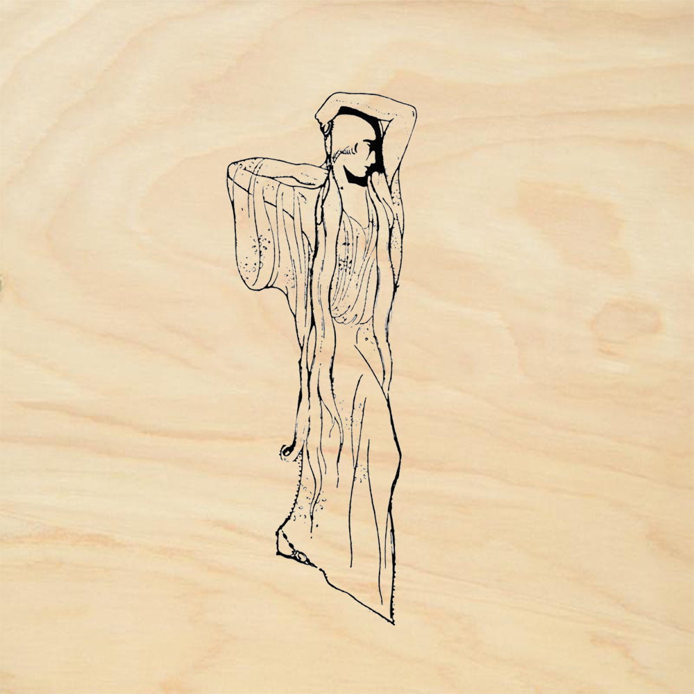 StampaFe Zazu Goddess Rubber Art Stamp