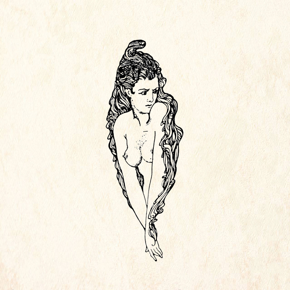 StampaFe Longing Vintage Rubber Art Stamp