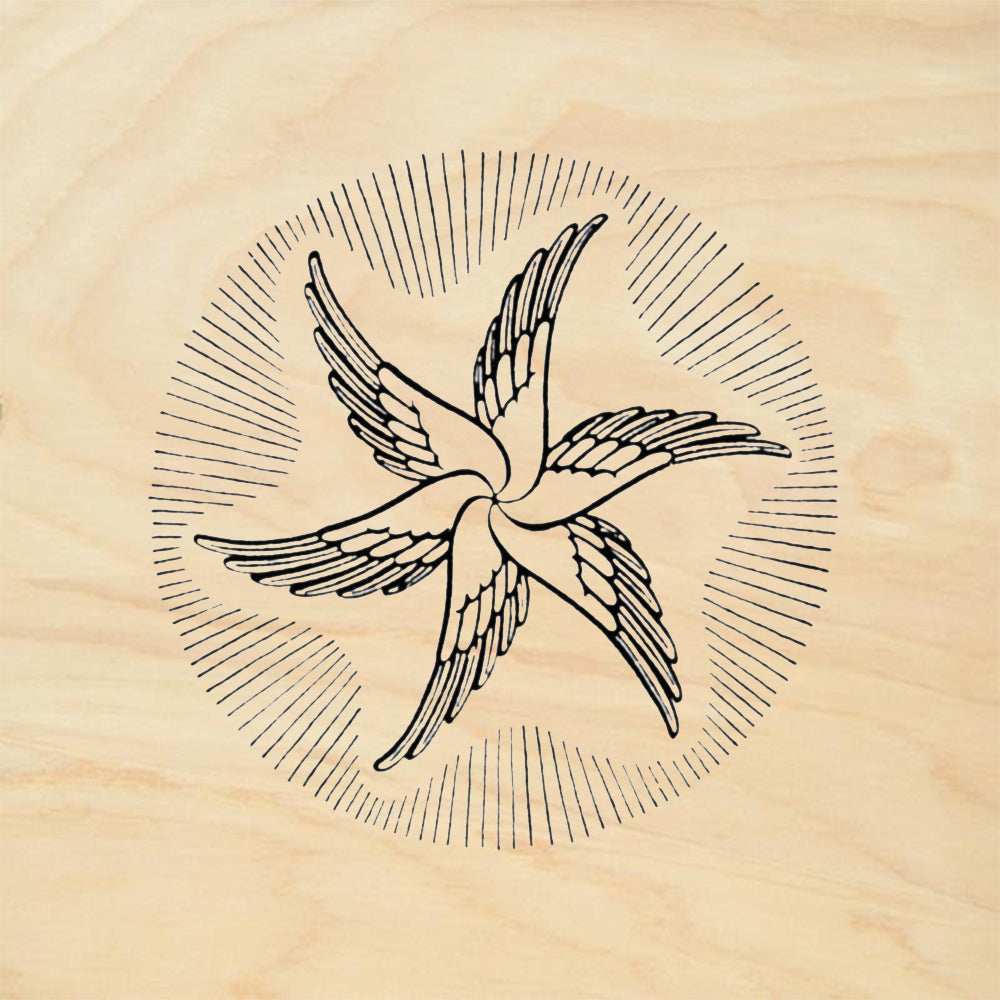 StampaFe Ascension large Celestial Rubber Art Stamp