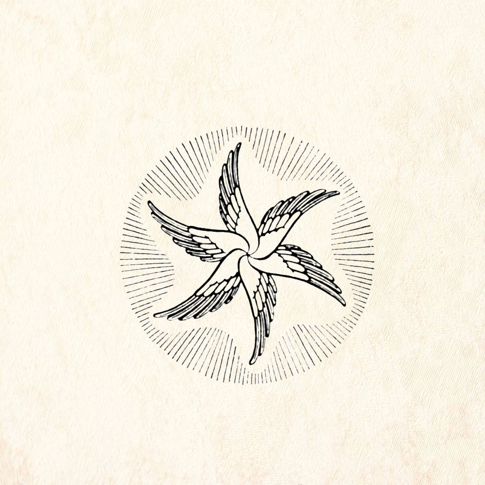 StampaFe Ascension small Celestial Rubber Art Stamp