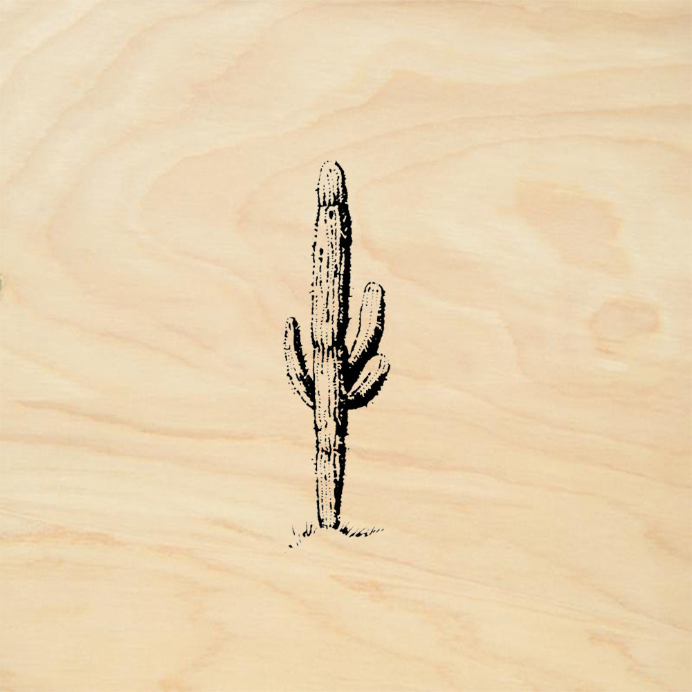 StampaFe Saguaro Southwest Rubber Art Stamp