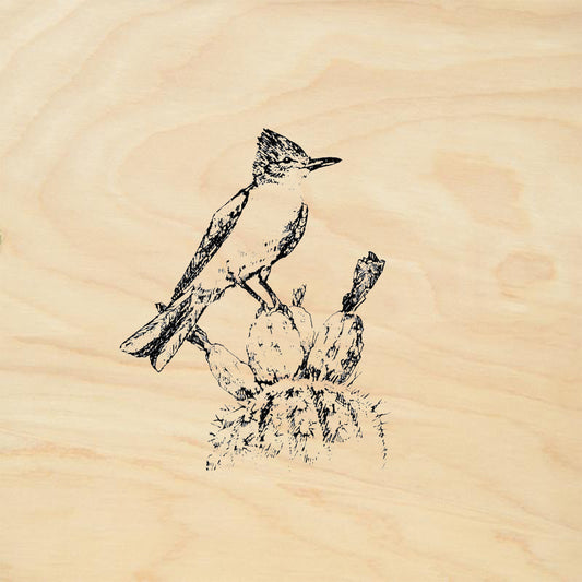 StampaFe Flycatcher Southwest Rubber Art Stamp