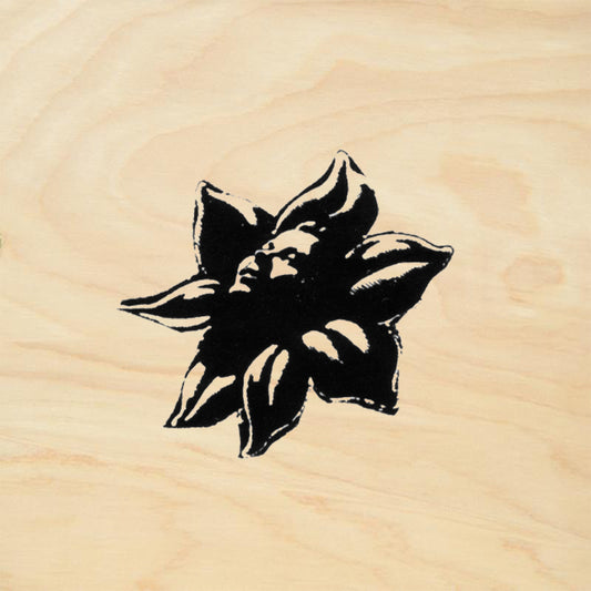 StampaFe Flower Diva Small Floral Rubber Art Stamp