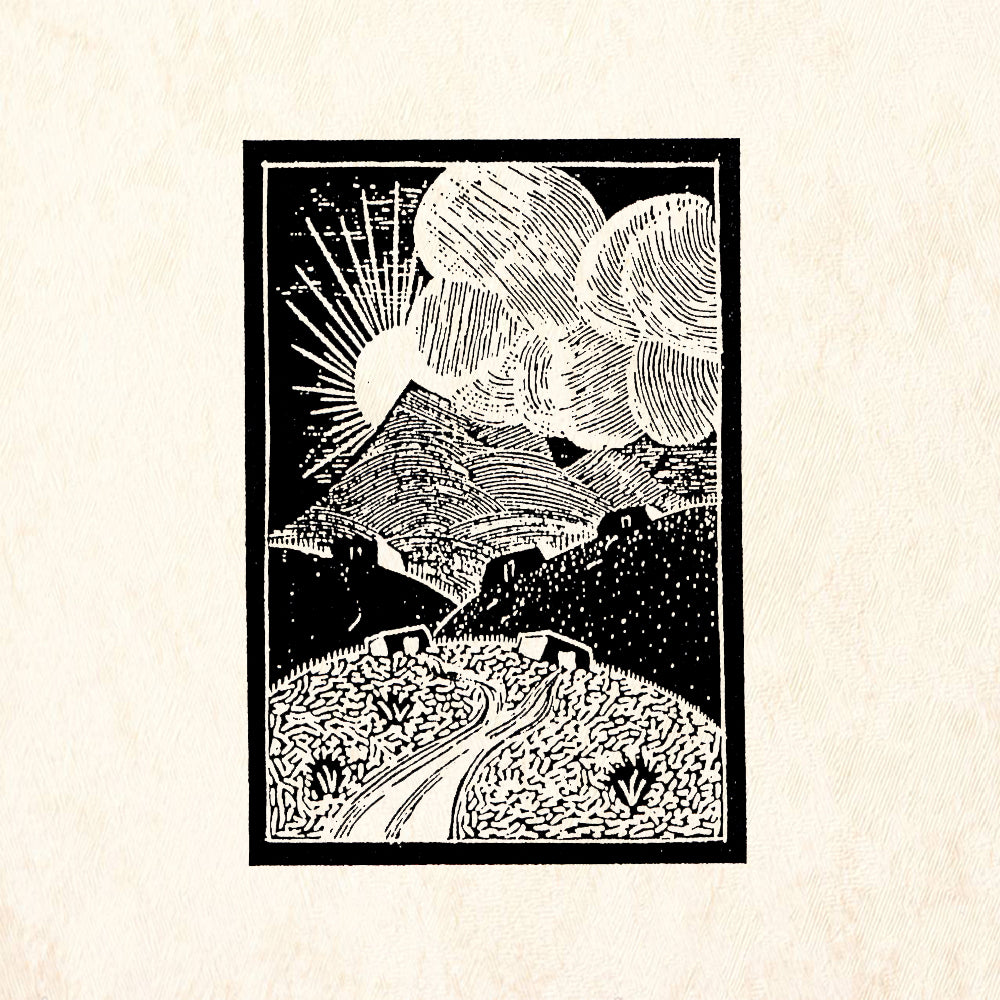 StampaFe Sun Break Southwest Rubber Art Stamp