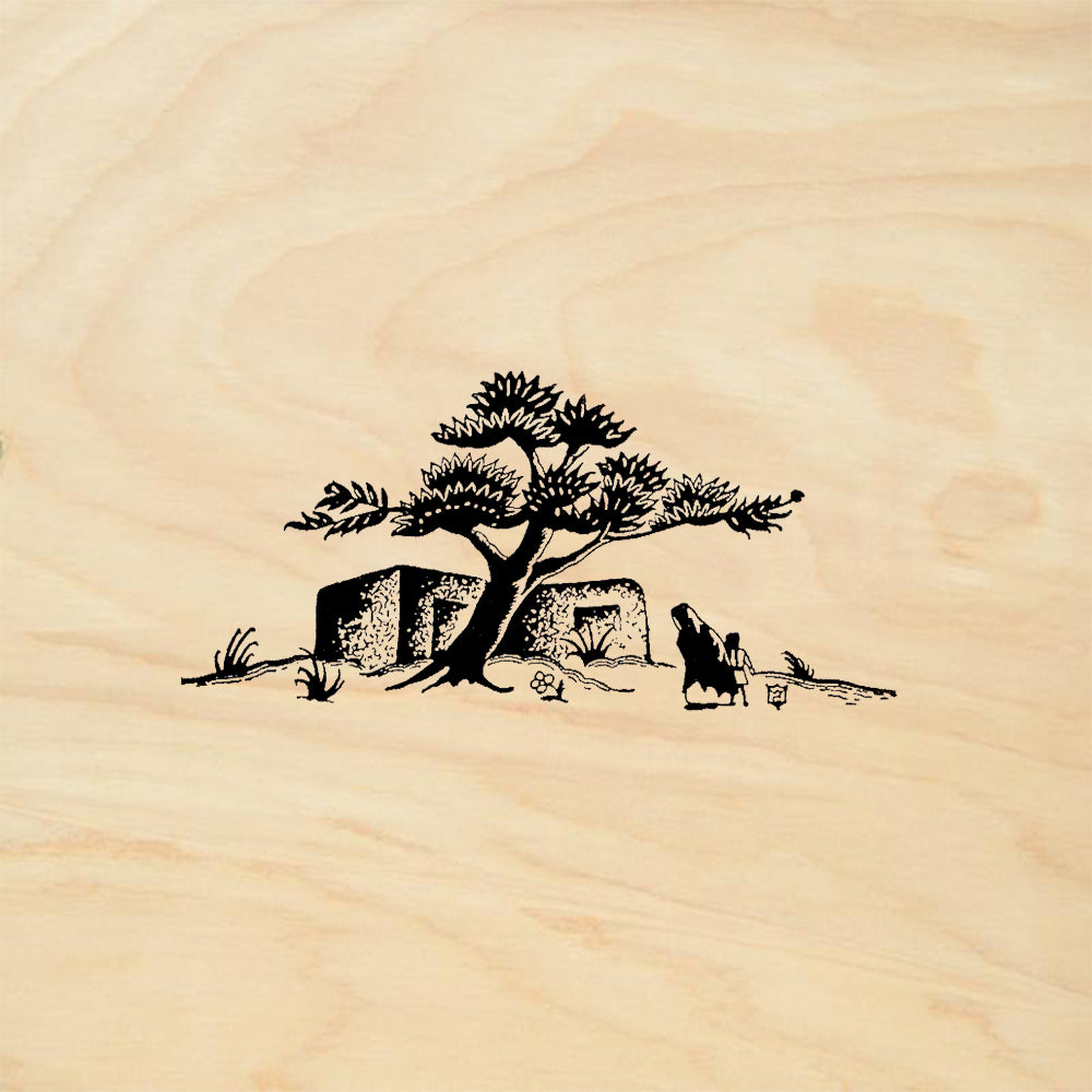 StampaFe Casa 2 Southwest Rubber Art Stamp