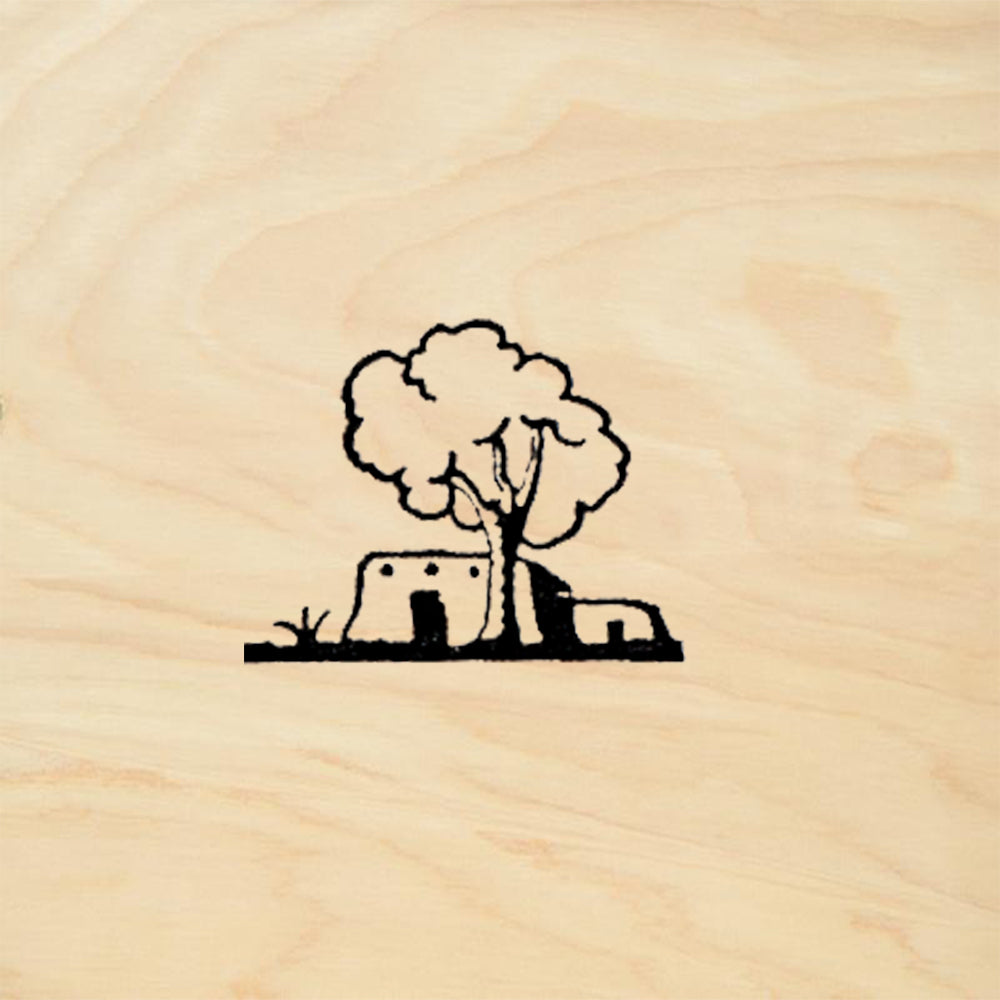StampaFe Casita Southwest Rubber Art Stamp