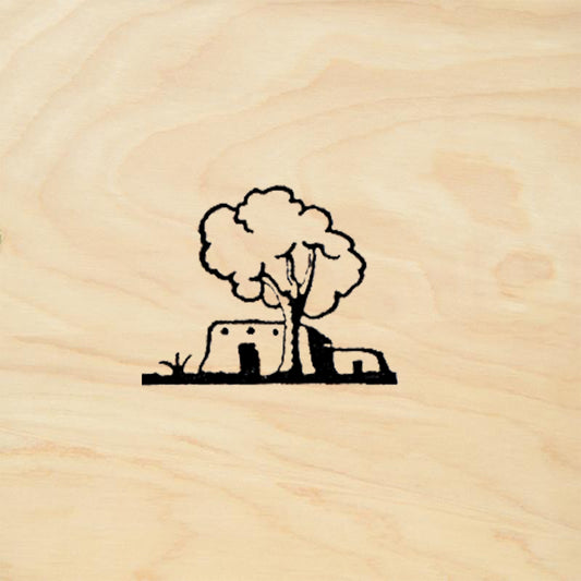 StampaFe Casita Southwest Rubber Art Stamp