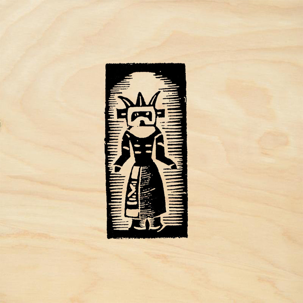 StampaFe Kachina 1 Tribal Southwest Rubber Art Stamp