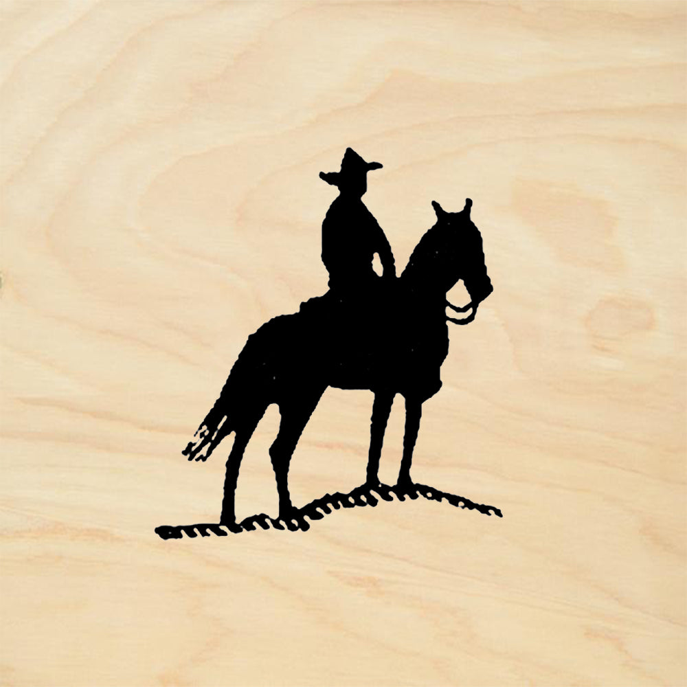 StampaFe Cowboy Bold Southwest Rubber Art Stamp
