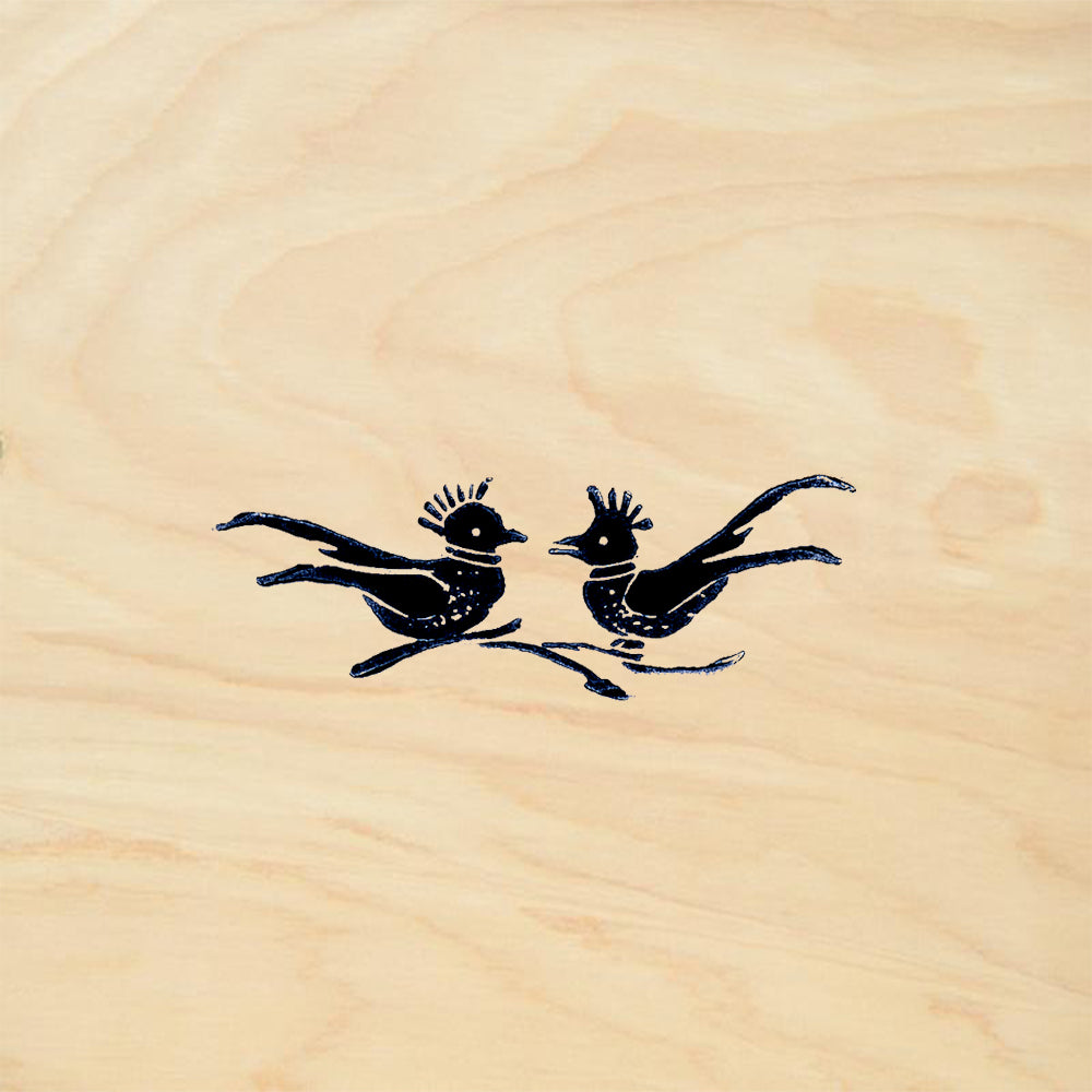 StampaFe Two Birds Southwest Rubber Art Stamp