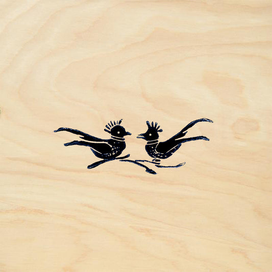 StampaFe Two Birds Southwest Rubber Art Stamp
