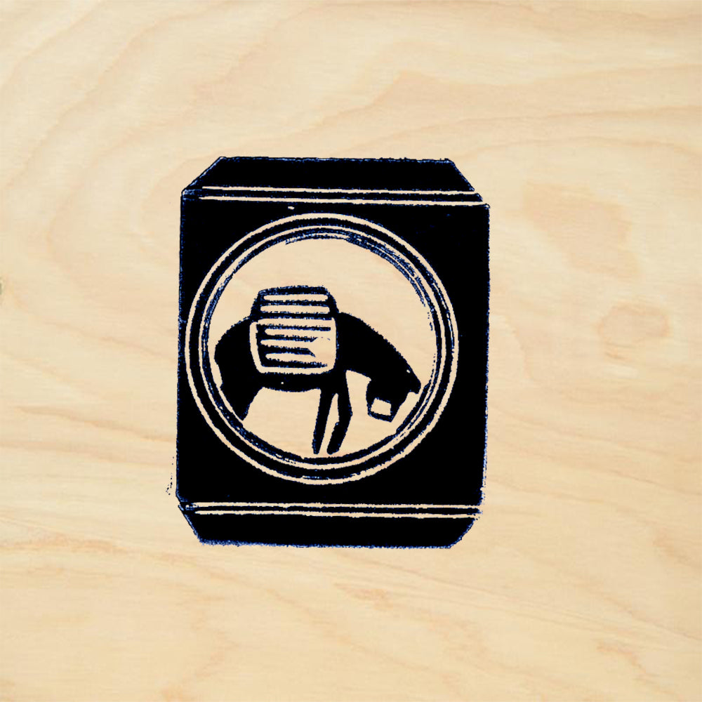 StampaFe Burro Icon Southwest Rubber Art Stamp