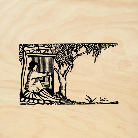 StampaFe Weaver Southwest Rubber Art Stamp