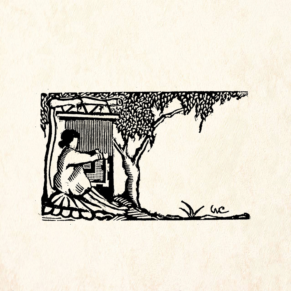StampaFe Weaver Southwest Rubber Art Stamp