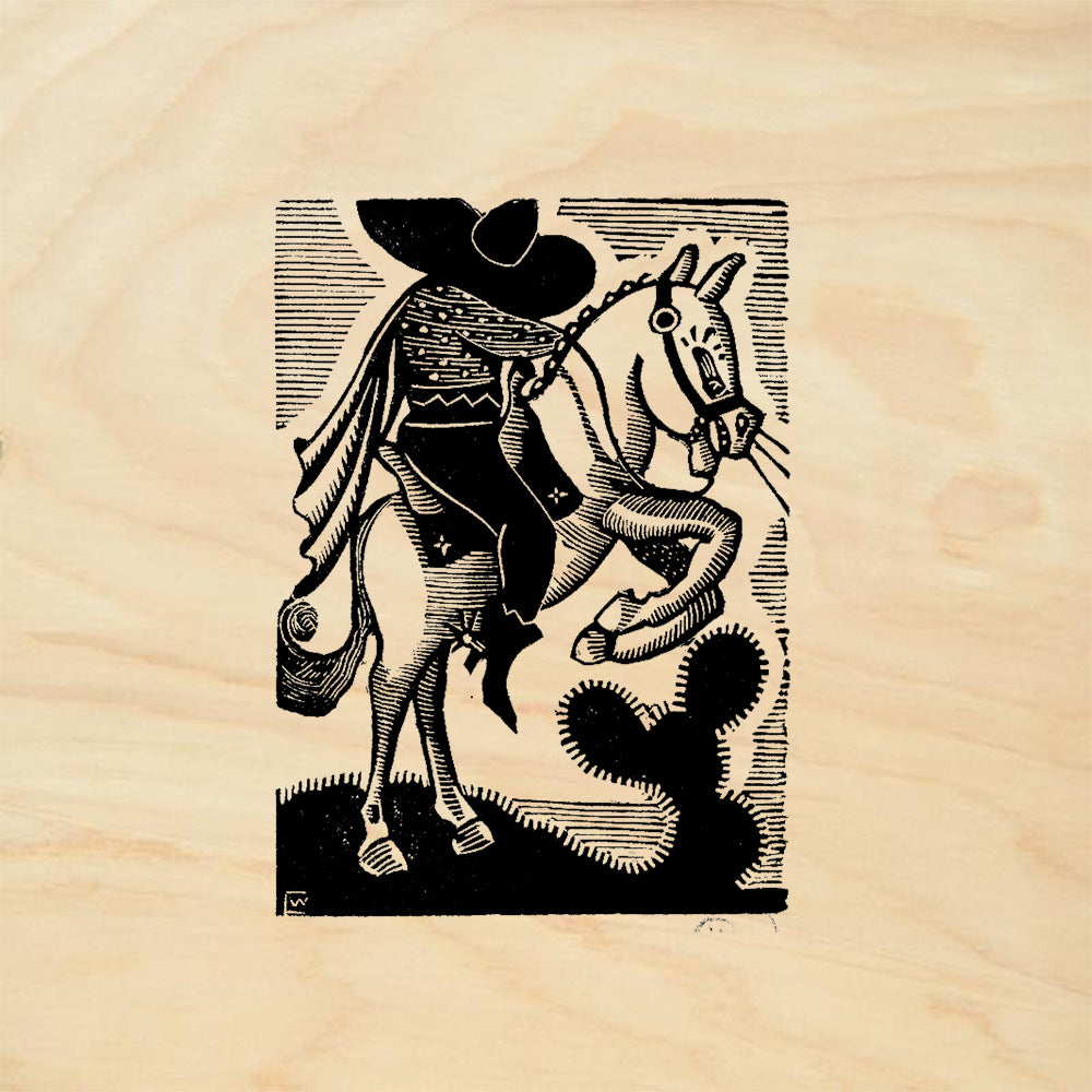StampaFe Vaquero Southwest Rubber Art Stamp