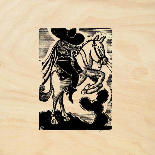 StampaFe Vaquero Southwest Rubber Art Stamp