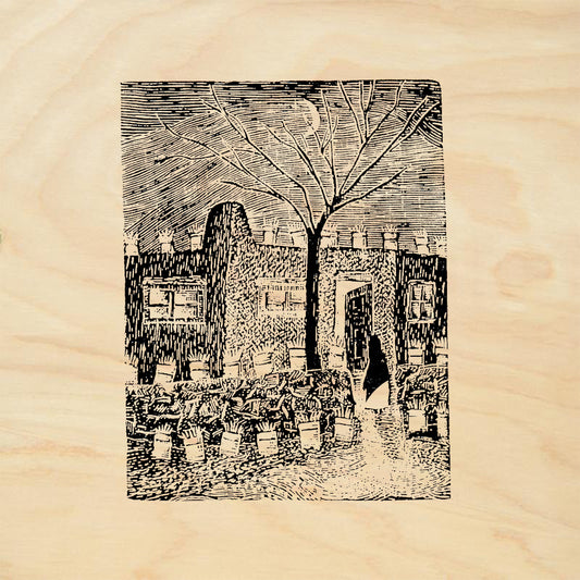 StampaFe Farolitos Southwest Holiday Rubber Art Stamp