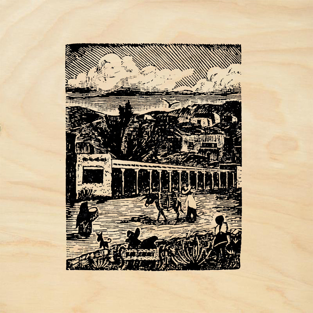 StampaFe Palace of Governors Southwest Rubber Art Stamp