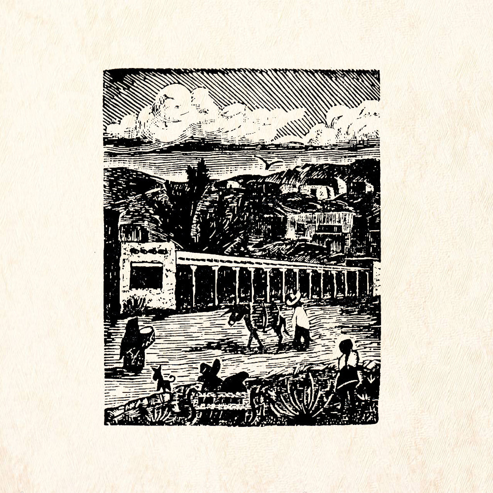 StampaFe Palace of Governors Southwest Rubber Art Stamp